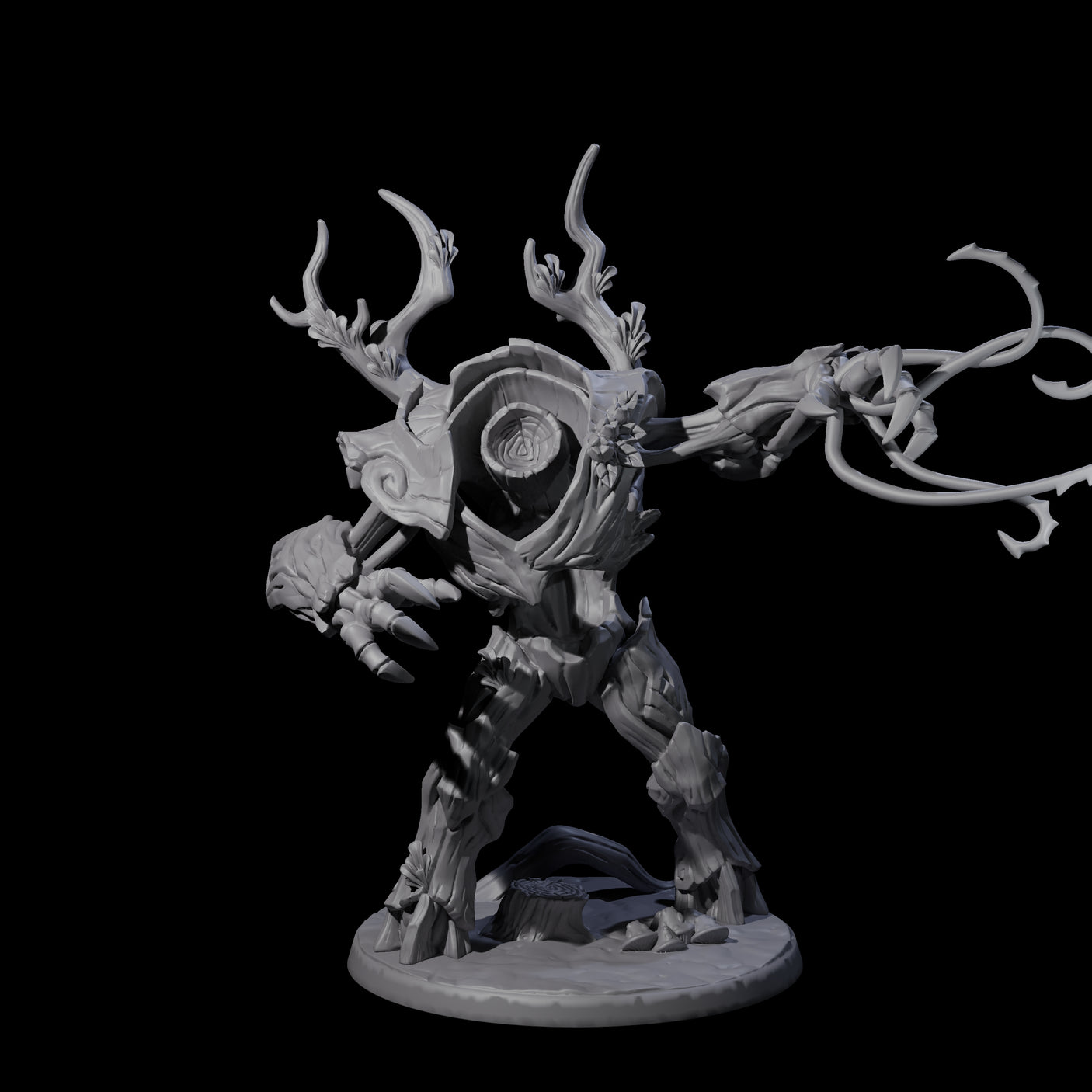 Hungry Gulthias Blight C Miniature for Dungeons and Dragons, Pathfinder or other TTRPGs