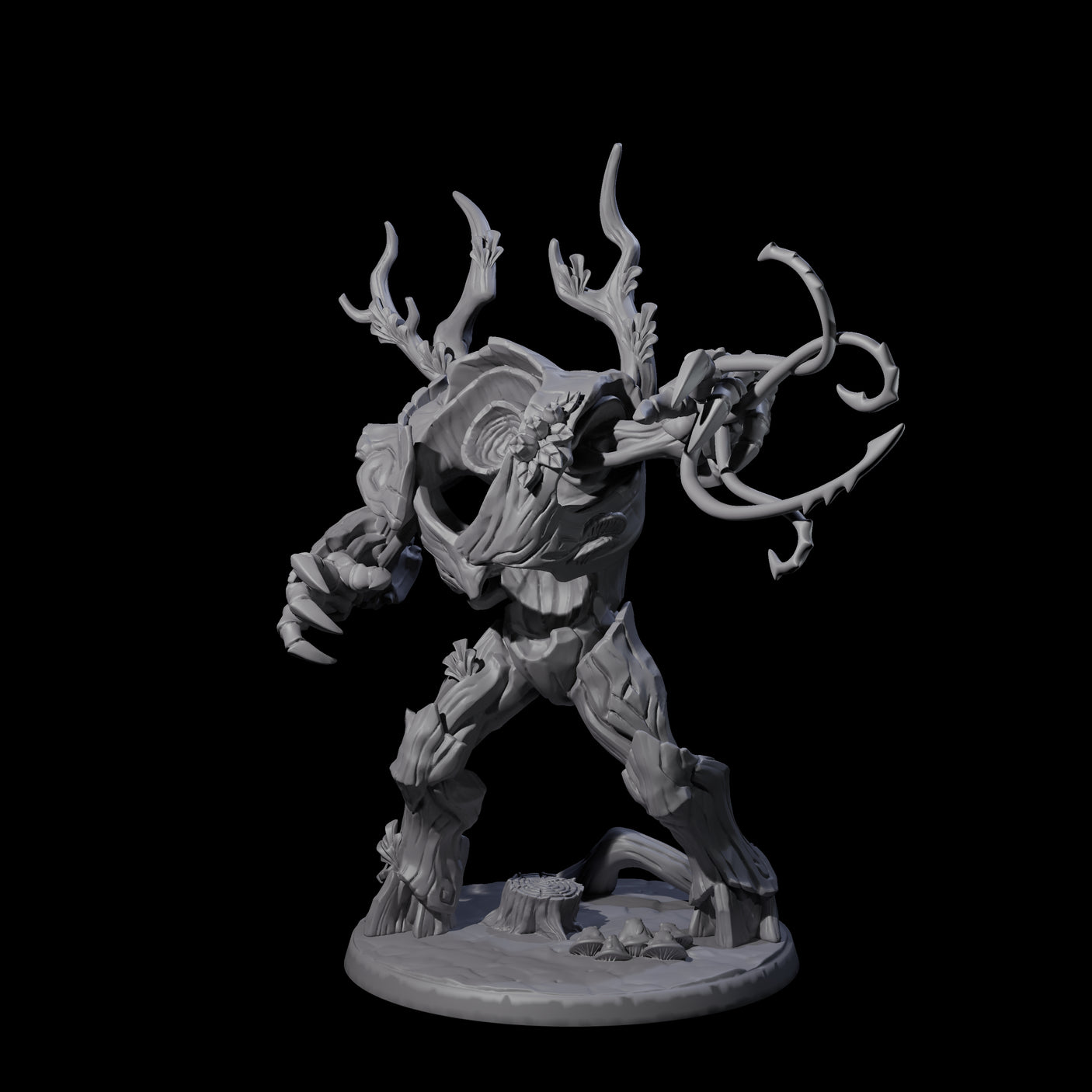 Hungry Gulthias Blight C Miniature for Dungeons and Dragons, Pathfinder or other TTRPGs
