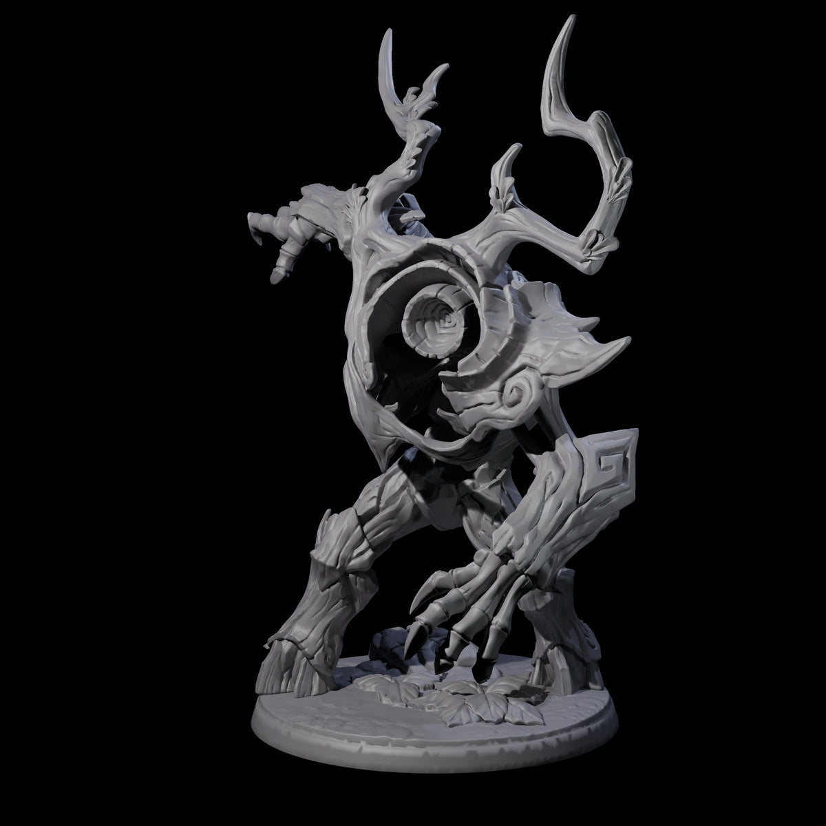 Hungry Gulthias Blight D Miniature for Dungeons and Dragons, Pathfinder or other TTRPGs