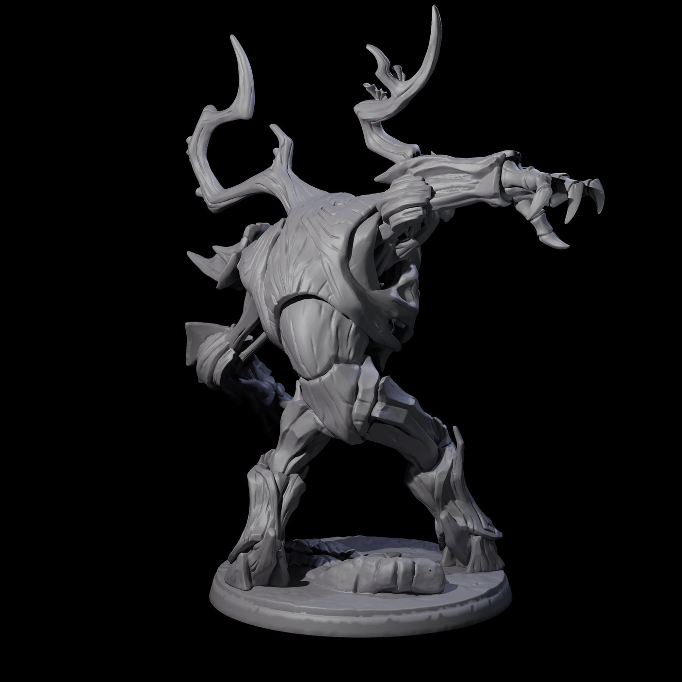 Hungry Gulthias Blight D Miniature for Dungeons and Dragons, Pathfinder or other TTRPGs