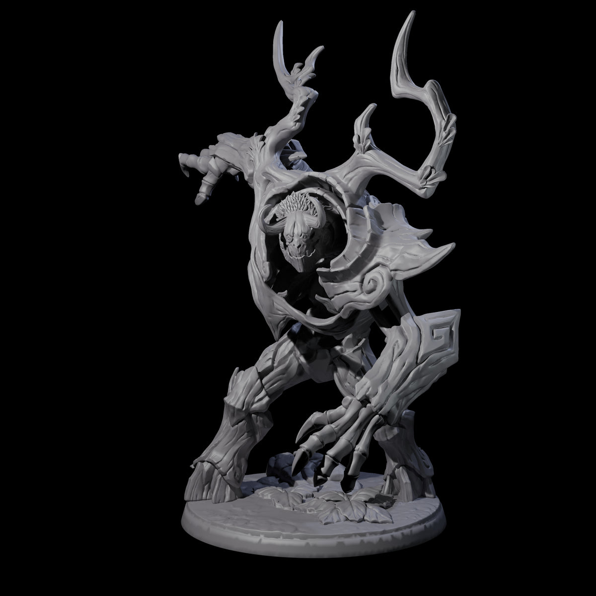 Hungry Gulthias Blight D Miniature for Dungeons and Dragons, Pathfinder or other TTRPGs