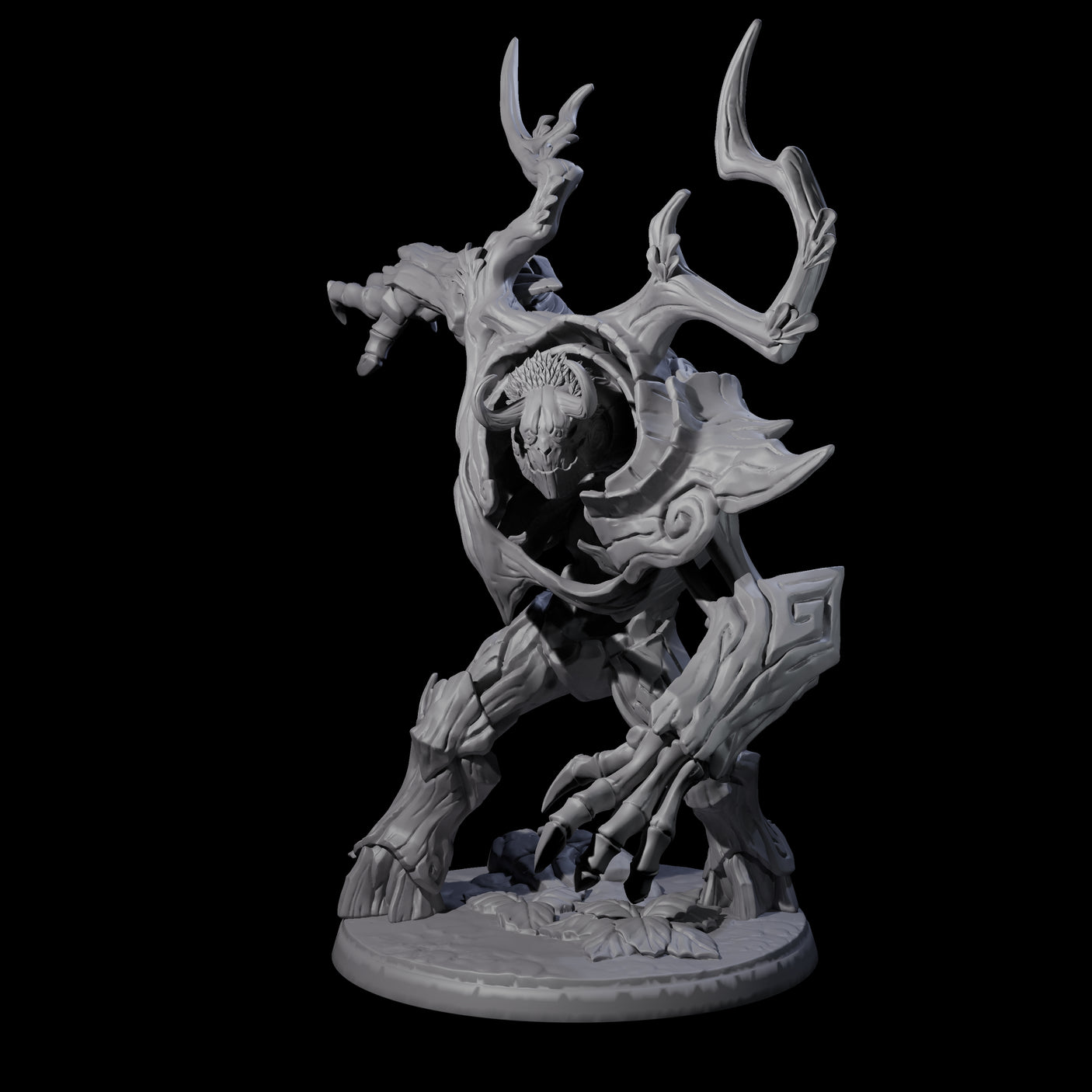 Hungry Gulthias Blight D Miniature for Dungeons and Dragons, Pathfinder or other TTRPGs