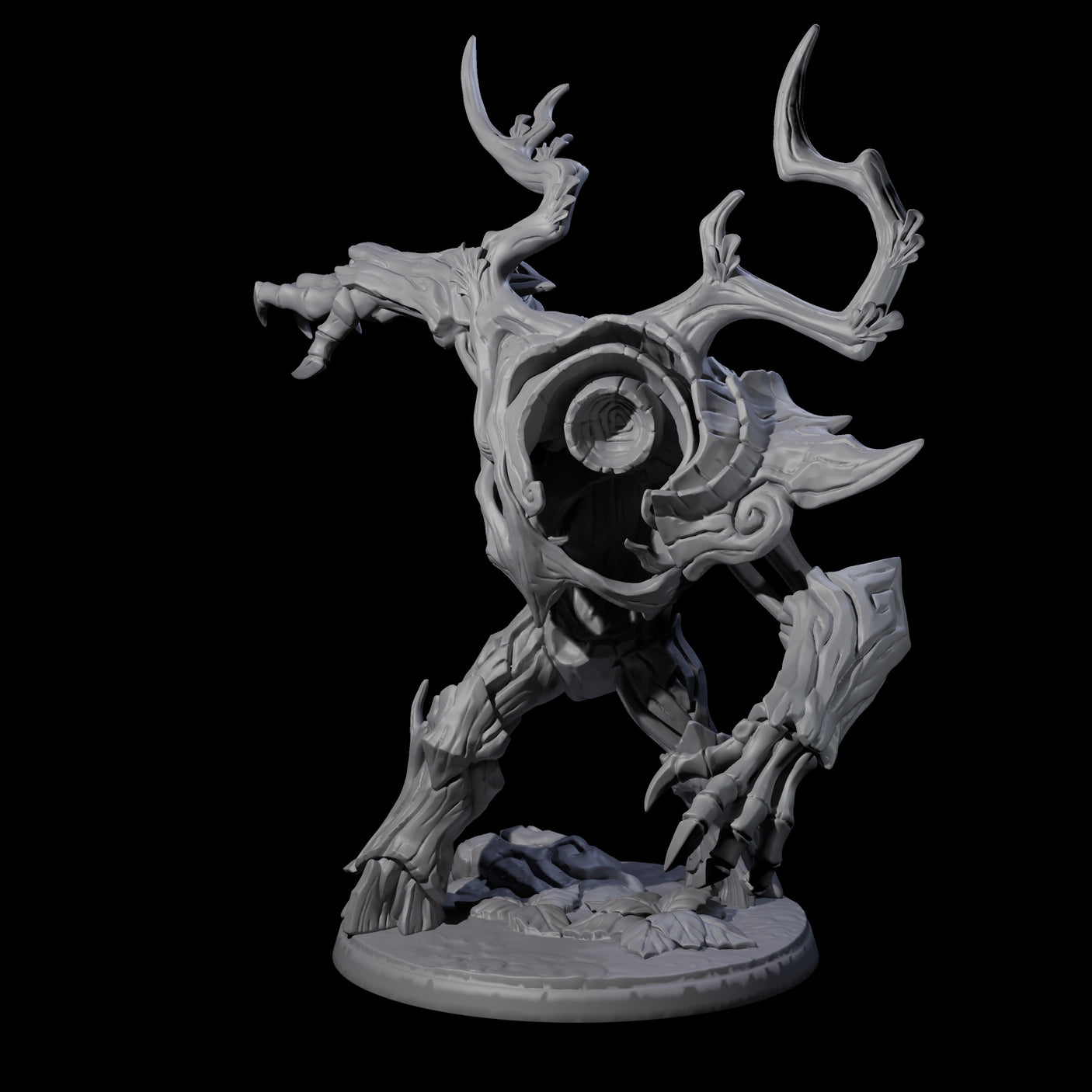 Hungry Gulthias Blight D Miniature for Dungeons and Dragons, Pathfinder or other TTRPGs