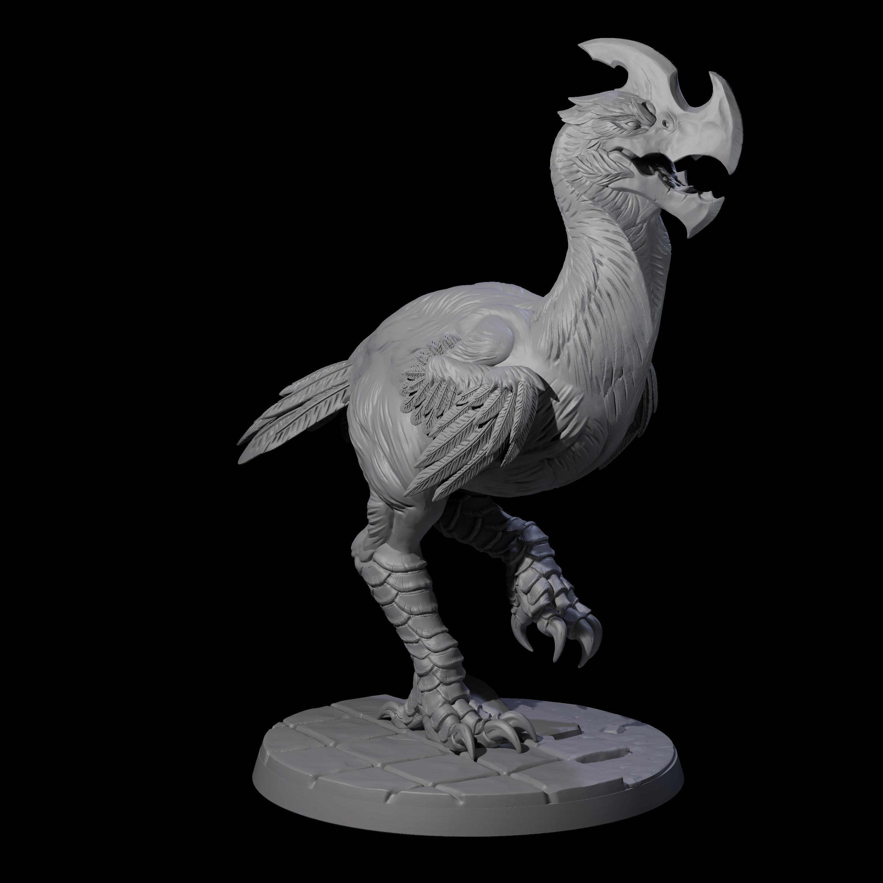 Hunting Axe Beak A Miniature for Dungeons and Dragons, Pathfinder or other TTRPGs