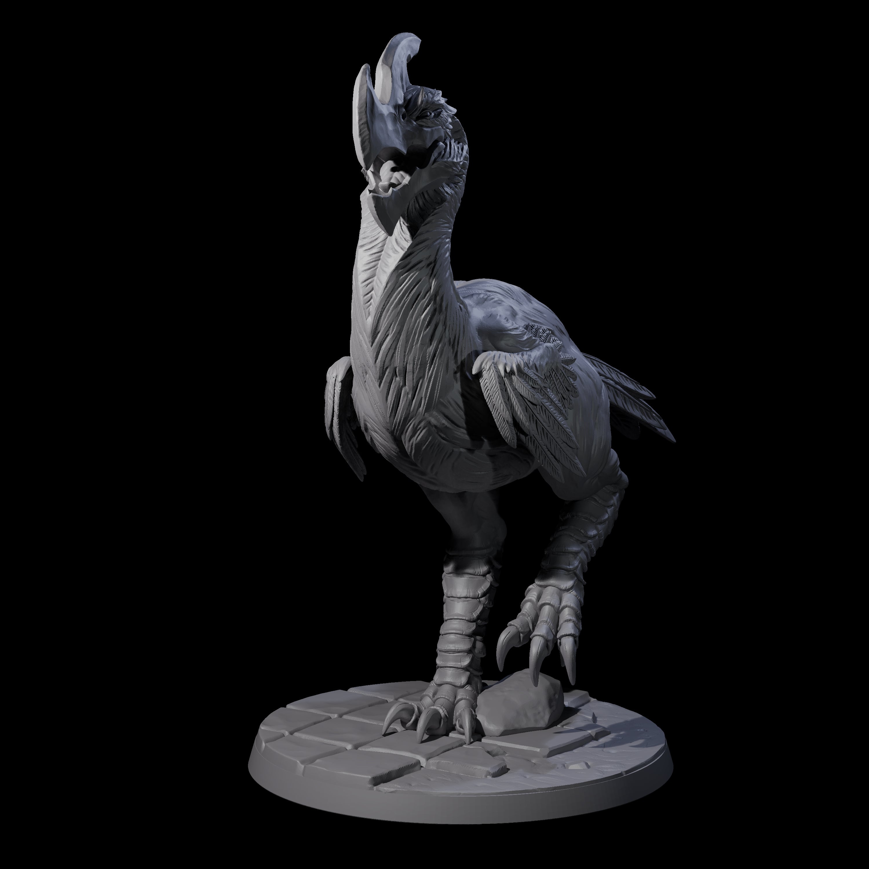 Hunting Axe Beak A Miniature for Dungeons and Dragons, Pathfinder or other TTRPGs