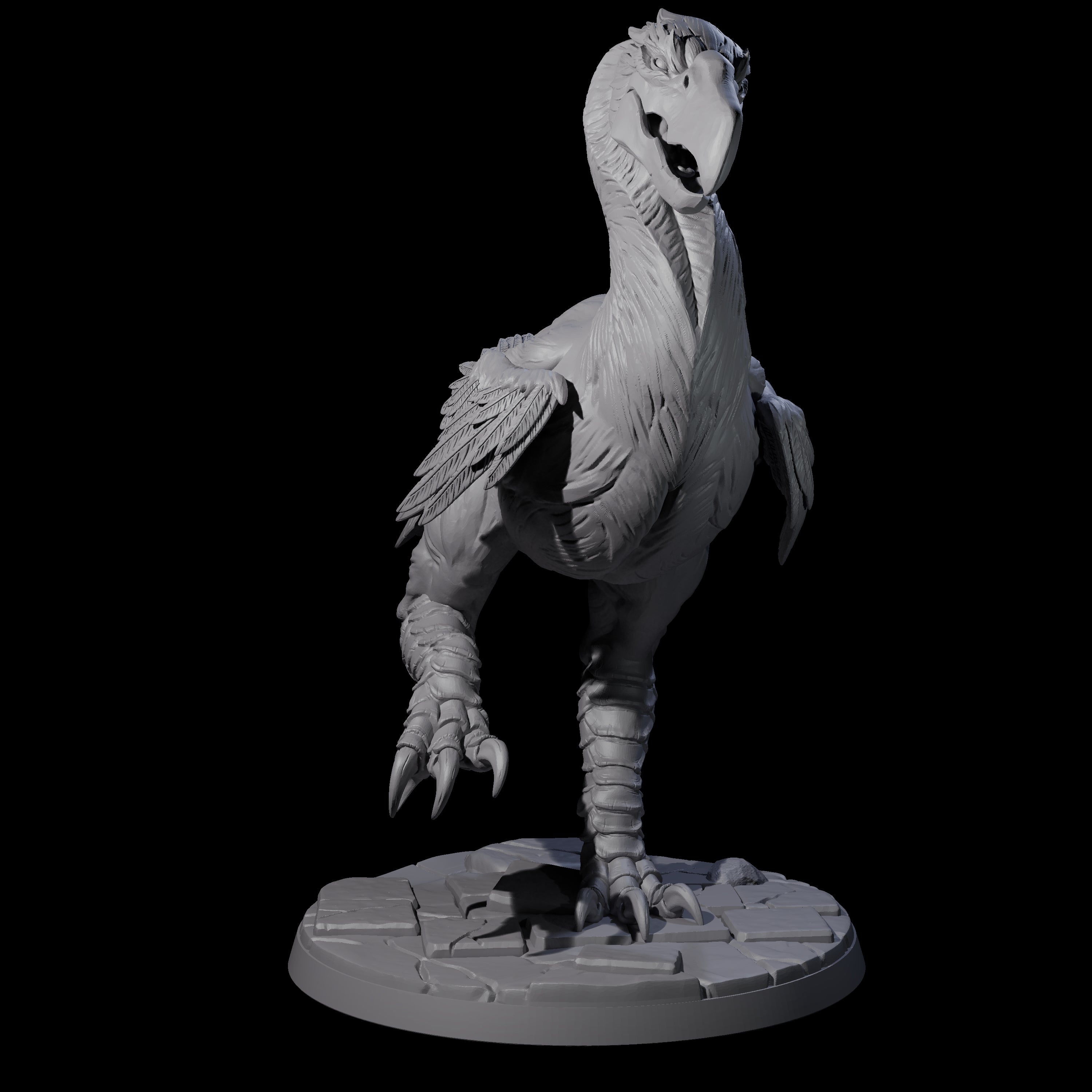 Hunting Axe Beak B Miniature for Dungeons and Dragons, Pathfinder or other TTRPGs