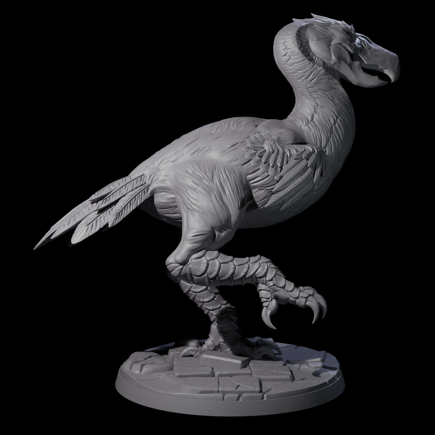 Hunting Axe Beak B Miniature for Dungeons and Dragons, Pathfinder or other TTRPGs