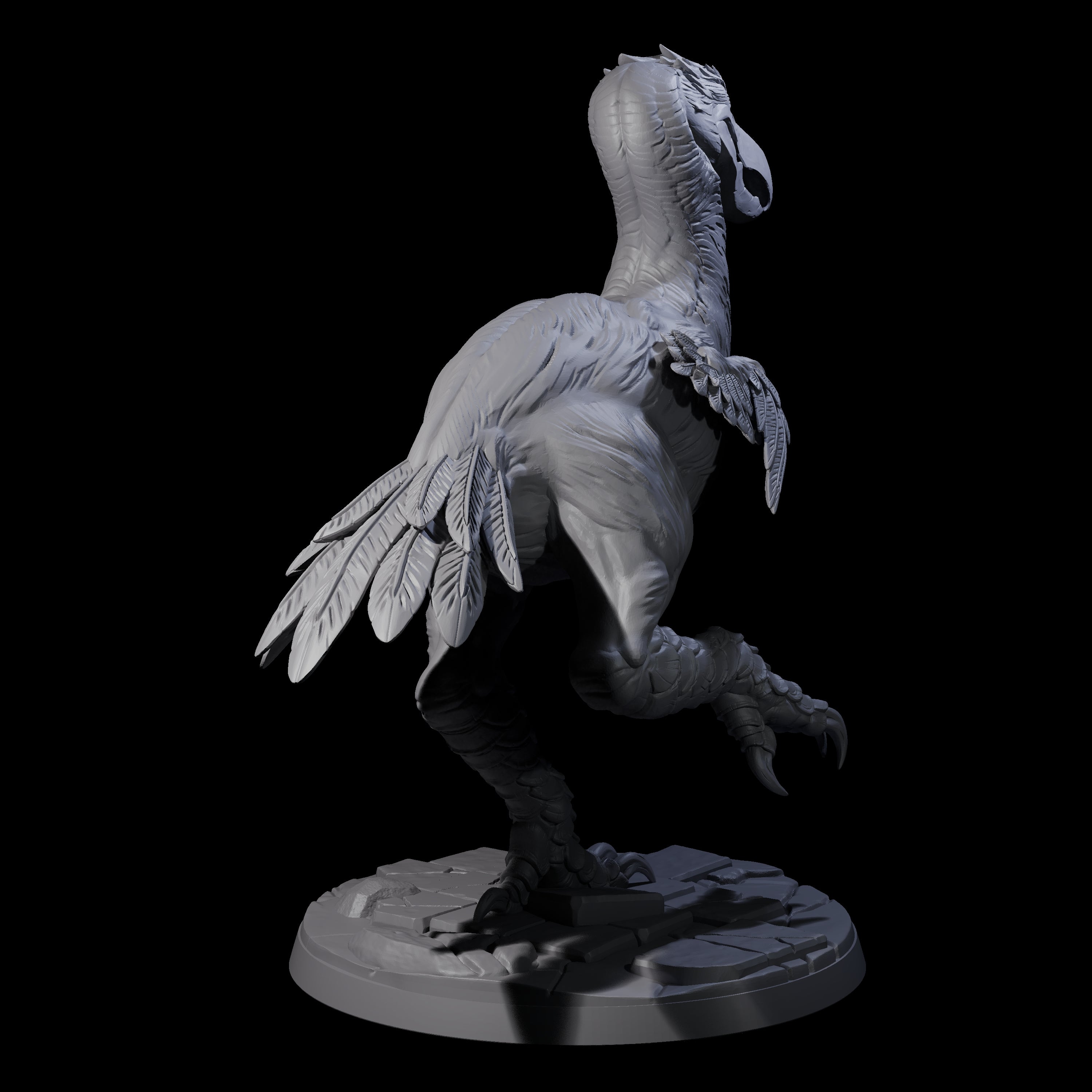 Hunting Axe Beak B Miniature for Dungeons and Dragons, Pathfinder or other TTRPGs