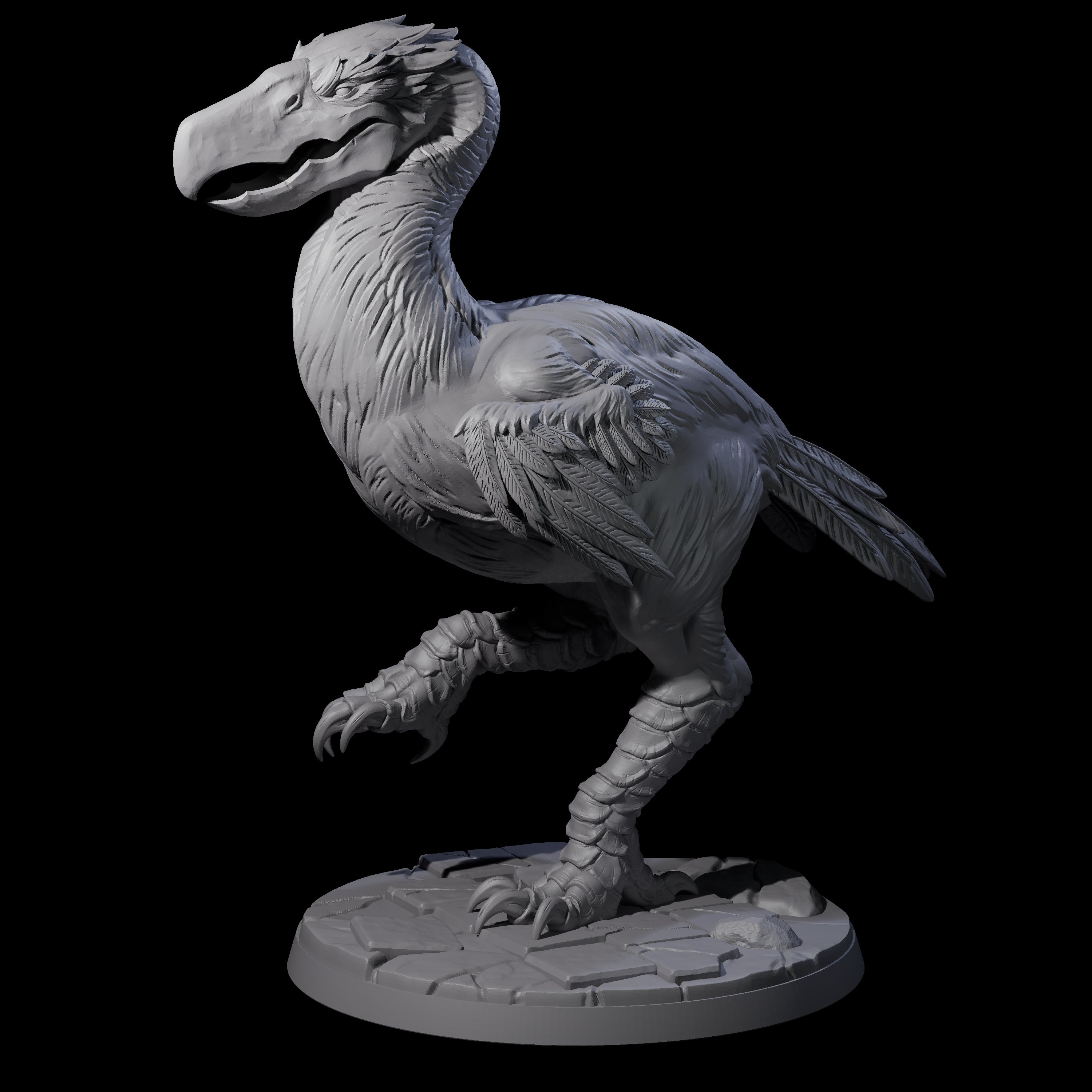 Hunting Axe Beak B Miniature for Dungeons and Dragons, Pathfinder or other TTRPGs