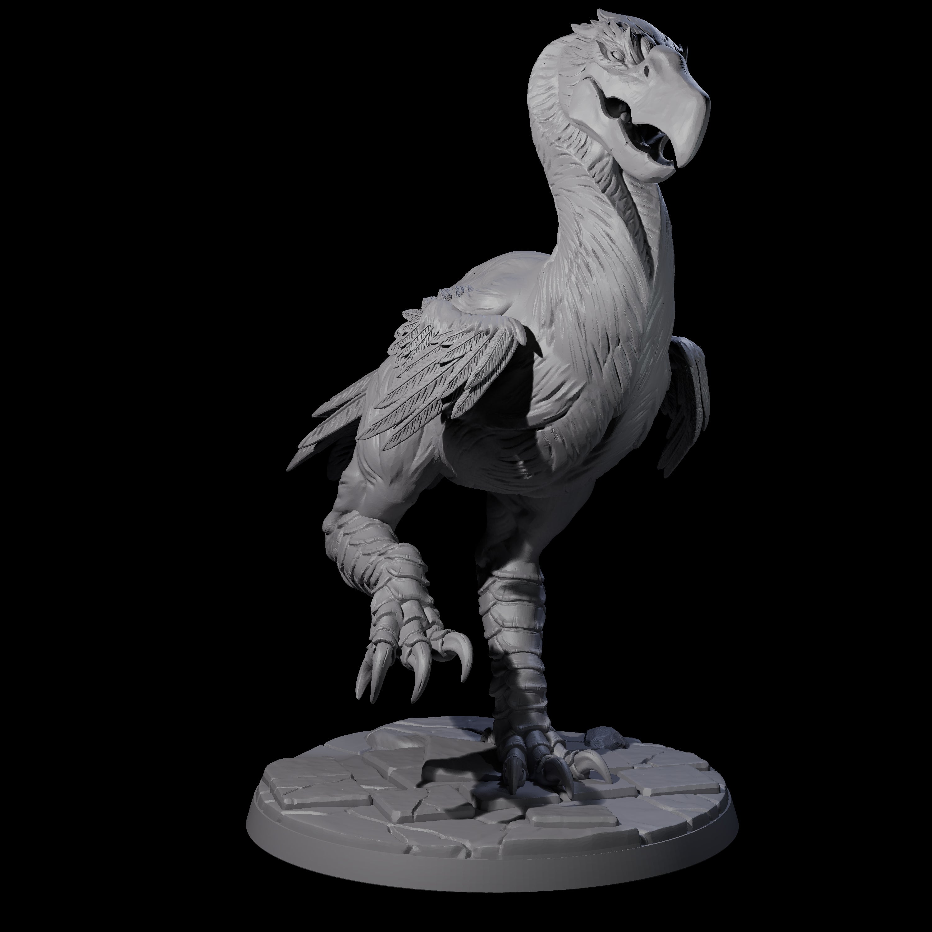 Hunting Axe Beak B Miniature for Dungeons and Dragons, Pathfinder or other TTRPGs