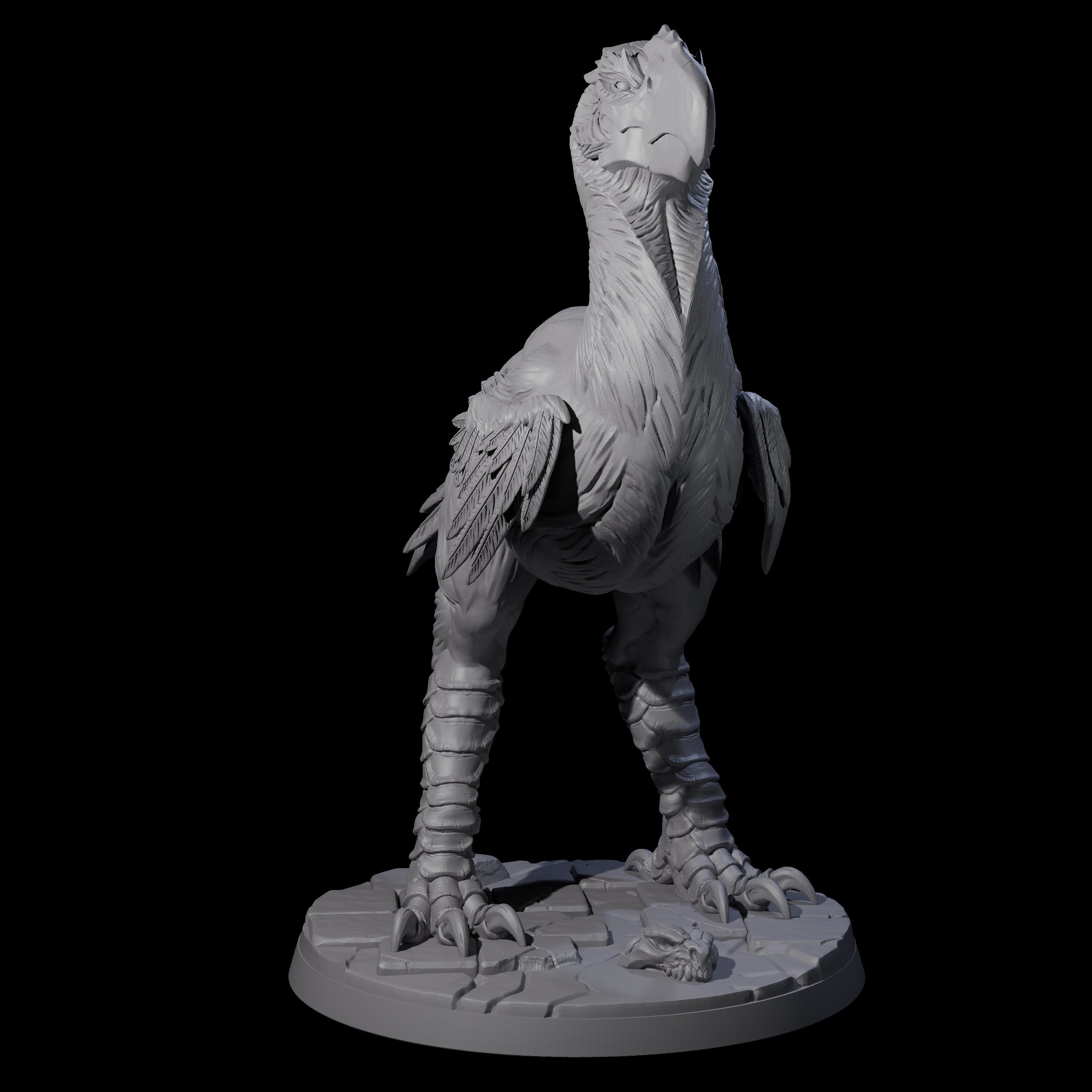 Hunting Axe Beak C Miniature for Dungeons and Dragons, Pathfinder or other TTRPGs