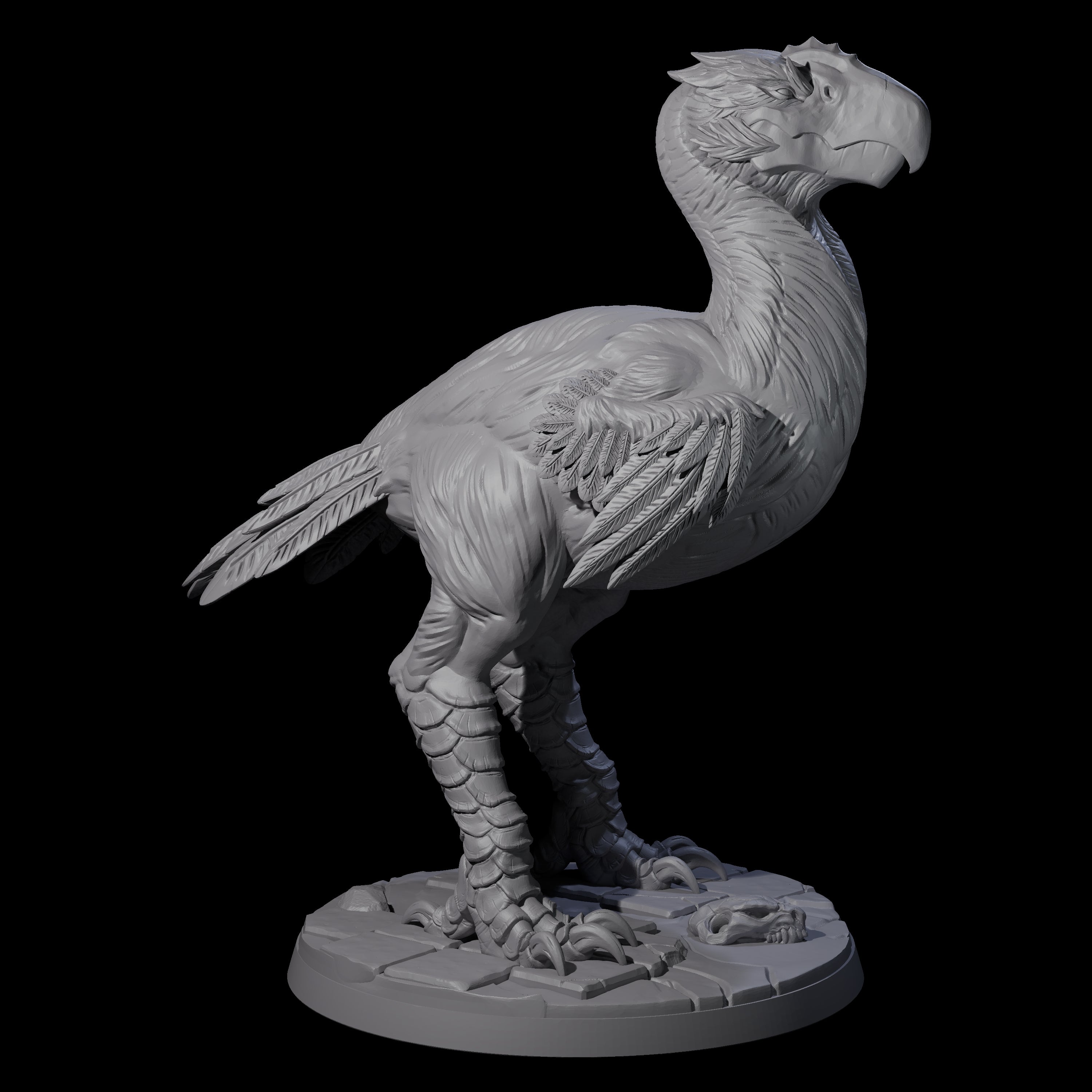 Hunting Axe Beak C Miniature for Dungeons and Dragons, Pathfinder or other TTRPGs