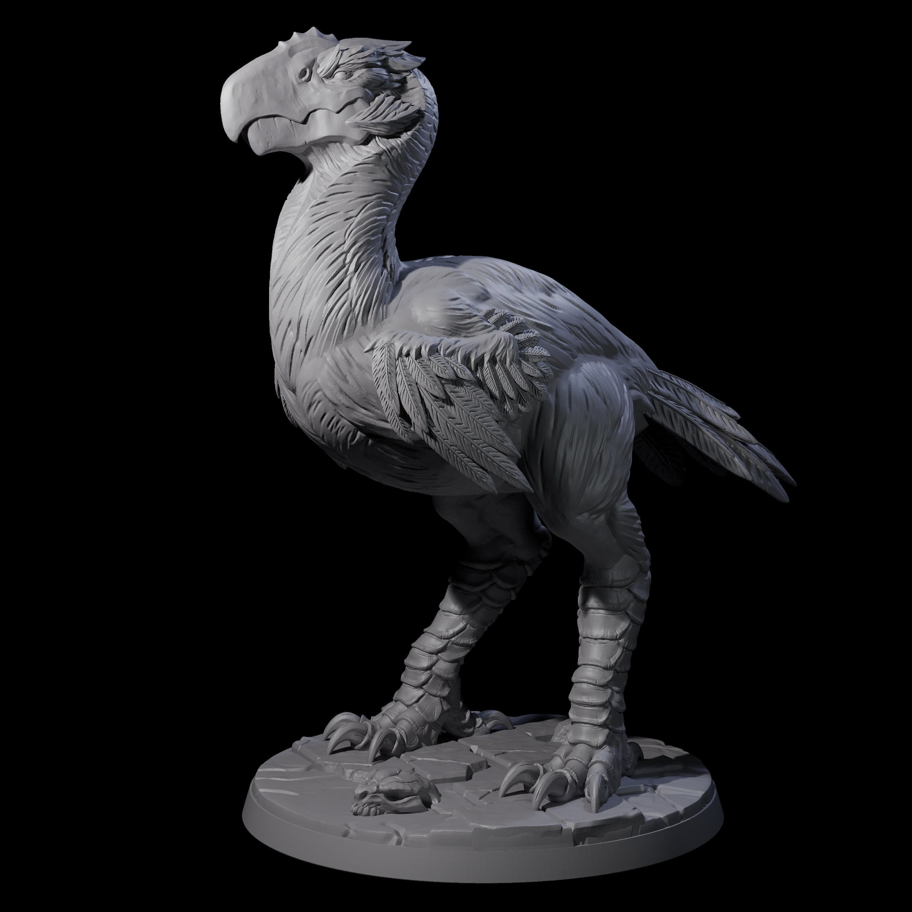 Hunting Axe Beak C Miniature for Dungeons and Dragons, Pathfinder or other TTRPGs