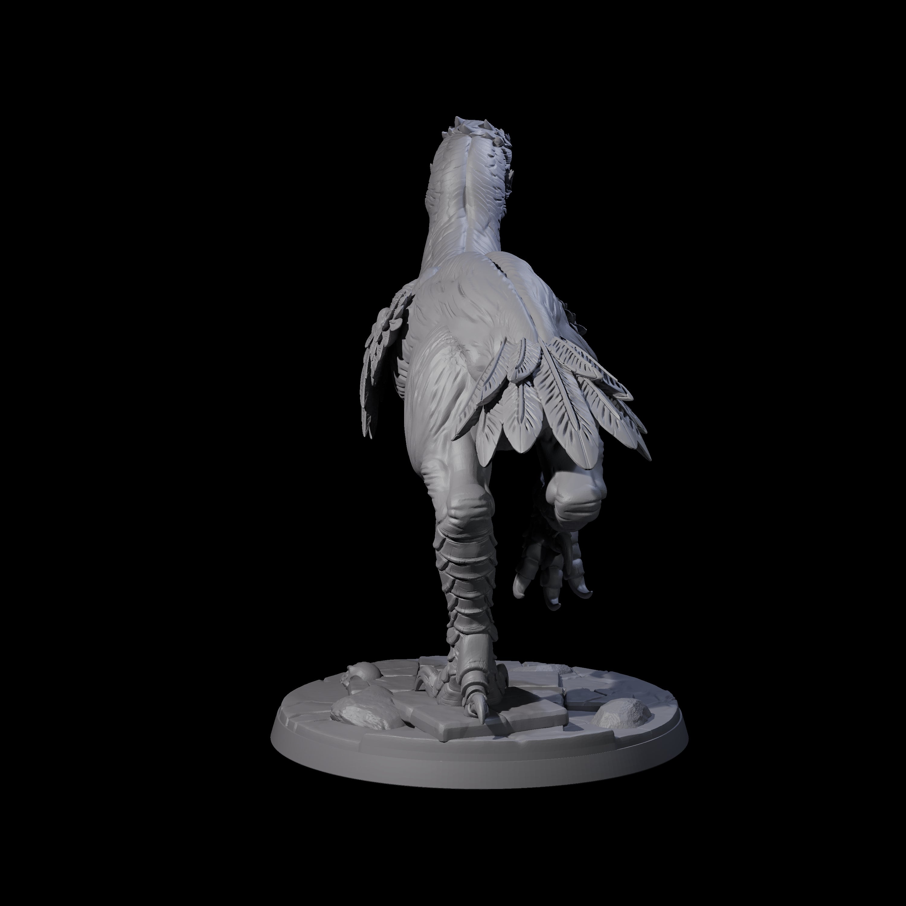 Hunting Axe Beak D Miniature for Dungeons and Dragons, Pathfinder or other TTRPGs