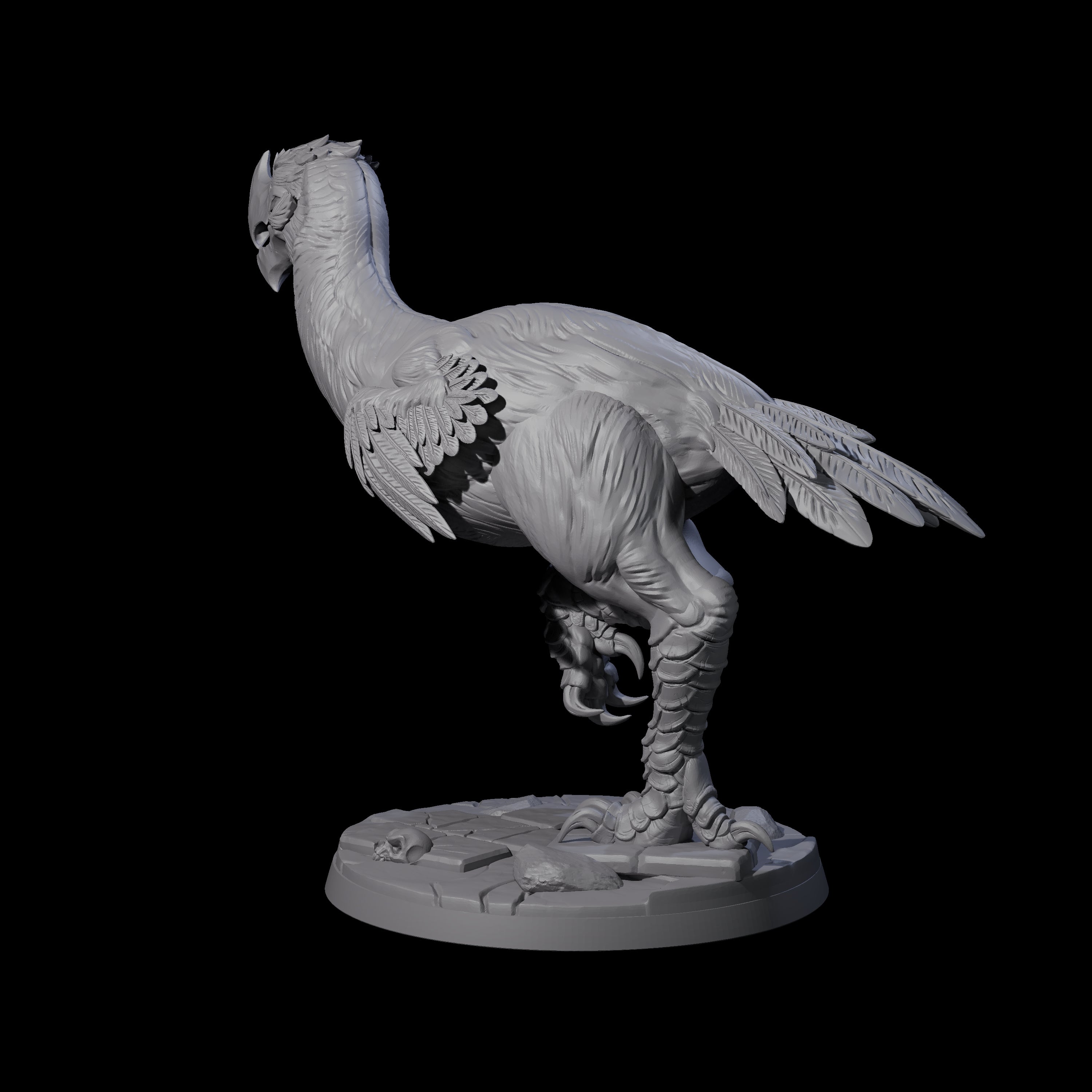 Hunting Axe Beak D Miniature for Dungeons and Dragons, Pathfinder or other TTRPGs