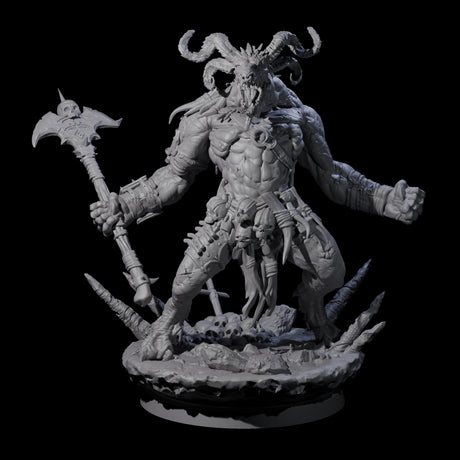 Hunting Balor A Miniature for Dungeons and Dragons, Pathfinder or other TTRPGs