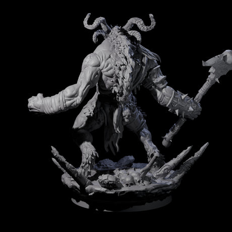 Hunting Balor A Miniature for Dungeons and Dragons, Pathfinder or other TTRPGs