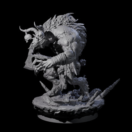 Hunting Balor C Miniature for Dungeons and Dragons, Pathfinder or other TTRPGs