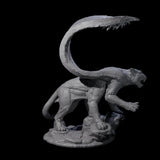 Hunting Displacer Beast A Miniature for Dungeons and Dragons, Pathfinder or other TTRPGs