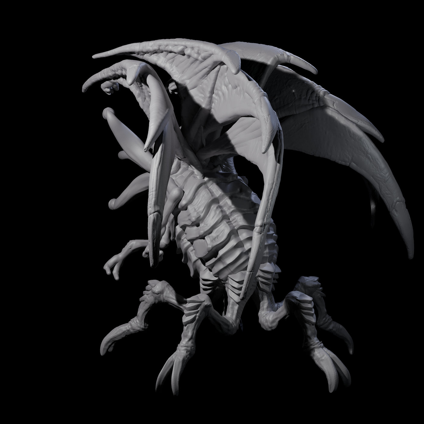 Hunting Eldritch Aberration C Miniature for Dungeons and Dragons, Pathfinder or other TTRPGs