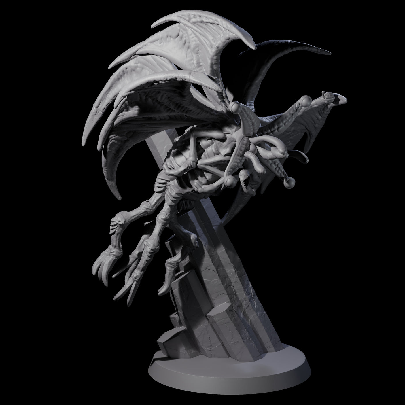 Hunting Eldritch Aberrations Miniature for Dungeons and Dragons, Pathfinder or other TTRPGs