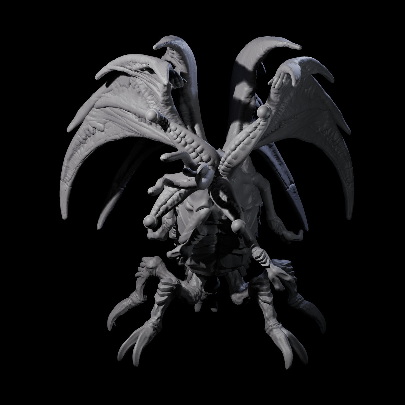 Hunting Eldritch Aberrations Miniature for Dungeons and Dragons, Pathfinder or other TTRPGs