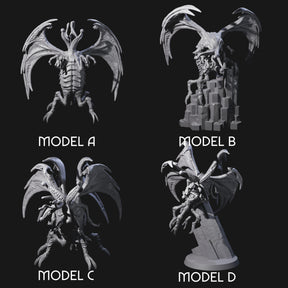Hunting Eldritch Aberrations Miniature for Dungeons and Dragons, Pathfinder or other TTRPGs