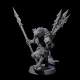 Hunting Gnoll Stalker A Miniature for Dungeons and Dragons, Pathfinder or other TTRPGs