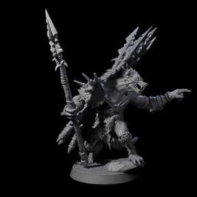 Hunting Gnoll Stalker A Miniature for Dungeons and Dragons, Pathfinder or other TTRPGs