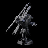 Hunting Gnoll Stalker B Miniature for Dungeons and Dragons, Pathfinder or other TTRPGs