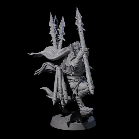 Hunting Gnoll Stalker B Miniature for Dungeons and Dragons, Pathfinder or other TTRPGs
