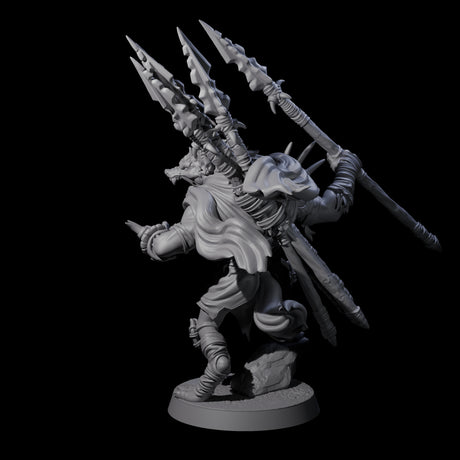 Hunting Gnoll Stalker B Miniature for Dungeons and Dragons, Pathfinder or other TTRPGs