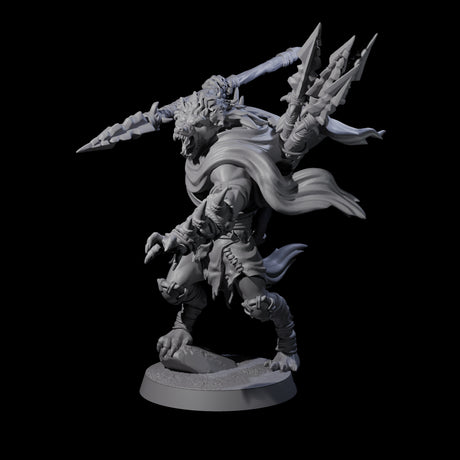 Hunting Gnoll Stalker C Miniature for Dungeons and Dragons, Pathfinder or other TTRPGs
