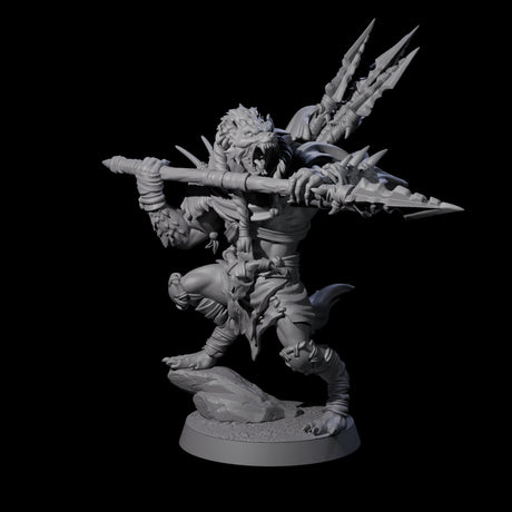 Hunting Gnoll Stalker D Miniature for Dungeons and Dragons, Pathfinder or other TTRPGs