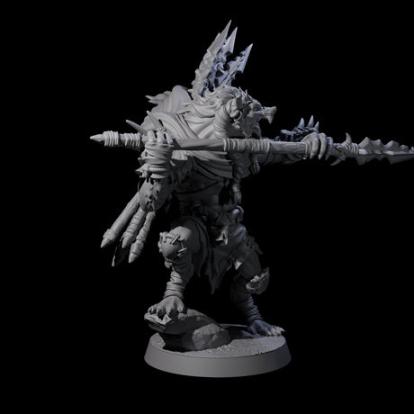 Hunting Gnoll Stalker D Miniature for Dungeons and Dragons, Pathfinder or other TTRPGs