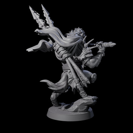 Hunting Gnoll Stalker D Miniature for Dungeons and Dragons, Pathfinder or other TTRPGs