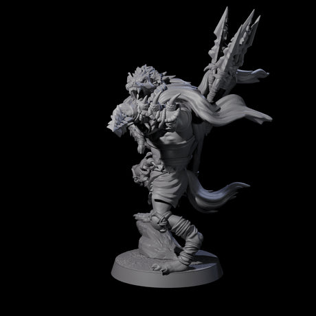 Hunting Gnoll Stalker D Miniature for Dungeons and Dragons, Pathfinder or other TTRPGs