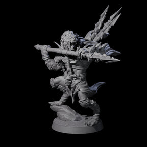 Hunting Gnoll Stalker D Miniature for Dungeons and Dragons, Pathfinder or other TTRPGs