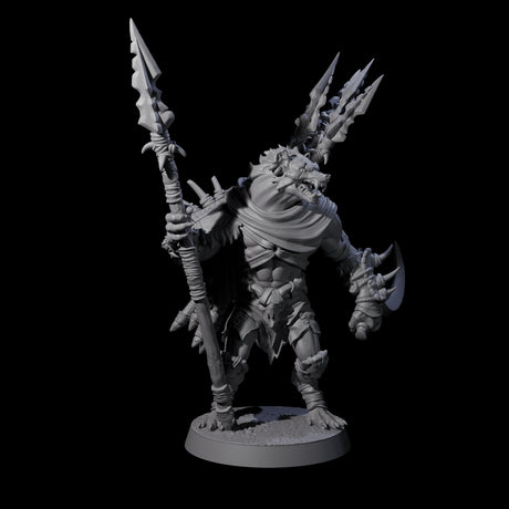 Hunting Gnoll Stalker E Miniature for Dungeons and Dragons, Pathfinder or other TTRPGs