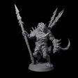 Hunting Gnoll Stalker E Miniature for Dungeons and Dragons, Pathfinder or other TTRPGs