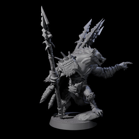Hunting Gnoll Stalkers Miniature for Dungeons and Dragons, Pathfinder or other TTRPGs