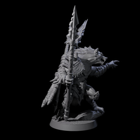 Hunting Gnoll Stalkers Miniature for Dungeons and Dragons, Pathfinder or other TTRPGs