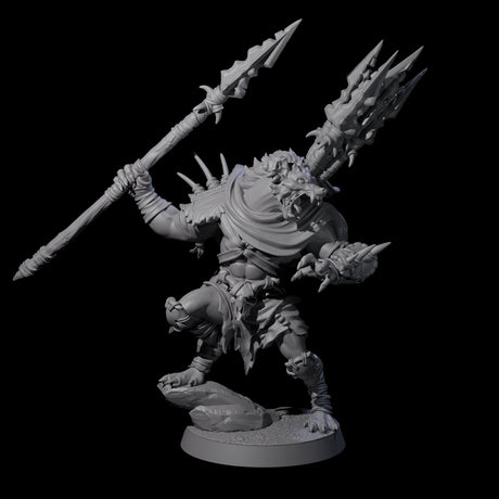 Hunting Gnoll Stalkers Miniature for Dungeons and Dragons, Pathfinder or other TTRPGs