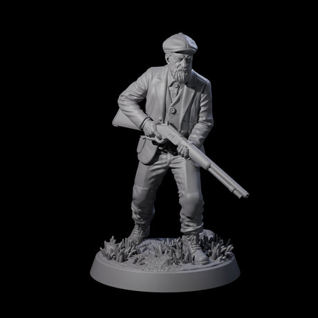 Hunting Human Investigator Miniature for Dungeons and Dragons, Pathfinder or other TTRPGs