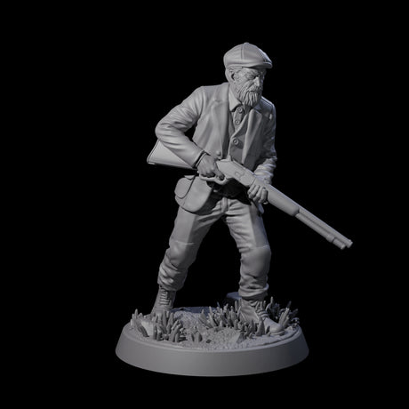 Hunting Human Investigator Miniature for Dungeons and Dragons, Pathfinder or other TTRPGs