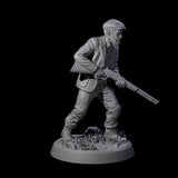 Hunting Human Investigator Miniature for Dungeons and Dragons, Pathfinder or other TTRPGs