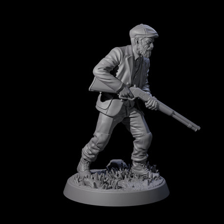 Hunting Human Investigator Miniature for Dungeons and Dragons, Pathfinder or other TTRPGs