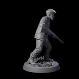 Hunting Human Investigator Miniature for Dungeons and Dragons, Pathfinder or other TTRPGs