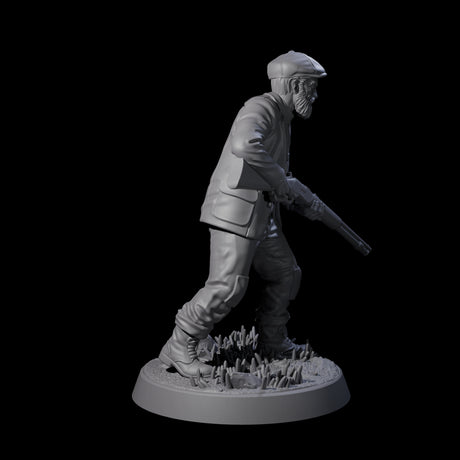 Hunting Human Investigator Miniature for Dungeons and Dragons, Pathfinder or other TTRPGs
