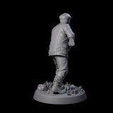 Hunting Human Investigator Miniature for Dungeons and Dragons, Pathfinder or other TTRPGs